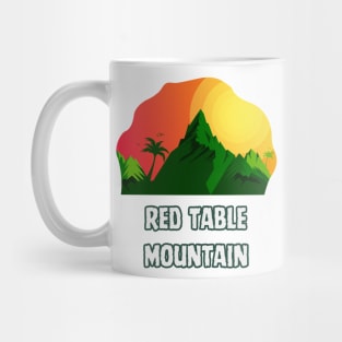 Red Table Mountain Mug